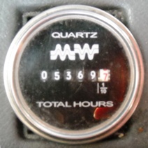 2001 SUZUKI Esteem Wagon Hourmeter