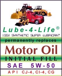 SynLube Lube‑4‑Life INITIAL FILL Motor Oil (Diesel)