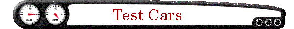 Test Cars